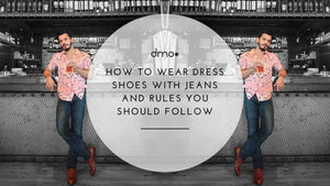 How to wear dress shoes with jeans